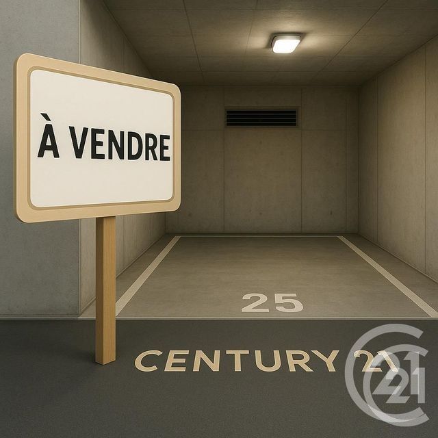 Parking à vendre - 14 m2 - Yerres - 91 - ILE-DE-FRANCE