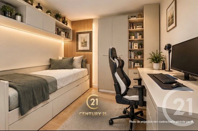 Appartement F3 &agrave; vendre - 3 pi&egrave;ces - 60 m2 - Yerres - 91 - ILE-DE-FRANCE