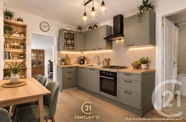 Appartement F3 &agrave; vendre - 3 pi&egrave;ces - 60 m2 - Yerres - 91 - ILE-DE-FRANCE